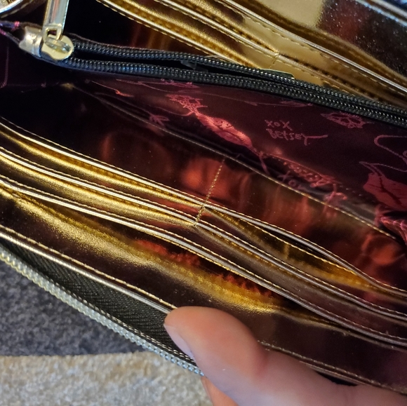 EUC BETSEY JOHNSON POLKA DOT WALLET - Picture 3 of 6